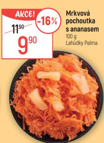 Mrkvový salát s ananasem