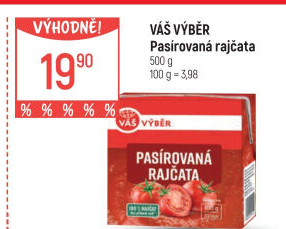Pasírovaná rajčata Váš Výběr