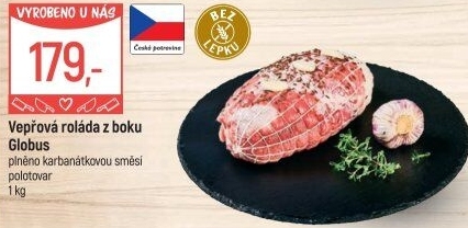 Roláda vepřová z boku Globus