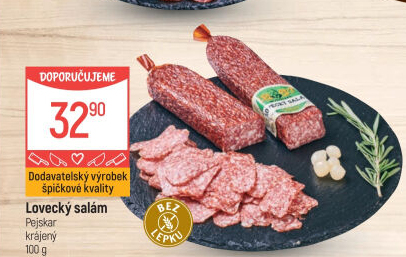 Salám lovecký Pejskar