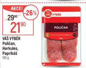 Salám Paprikáš Váš Výběr