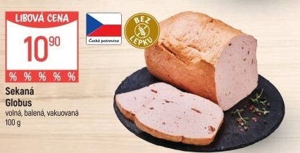 Sekaná masová Globus