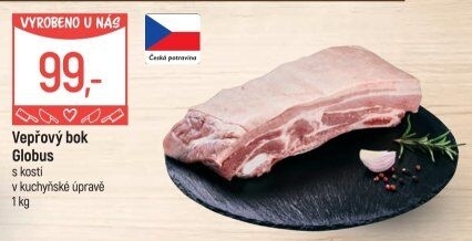 Vepřový bok s kostí Globus