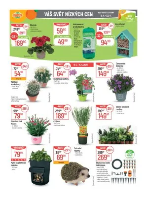 akční leták Globus 9.4.2025-15.4.2025