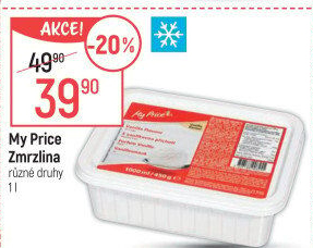 Mražený krém My Price