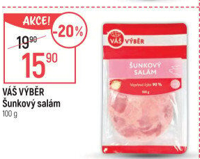 Salám šunkový Váš Výběr
