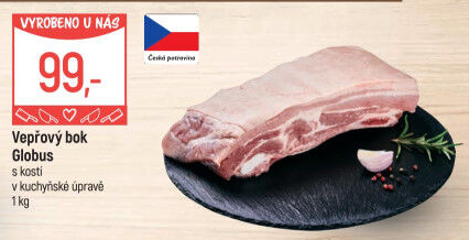 Vepřový bok s kostí Globus