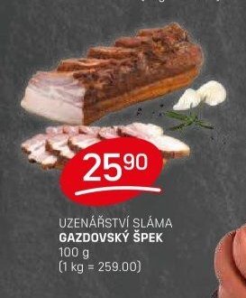 UZENÁŘSTVÍ SLÁMA GAZDOVSKÝ ŠPEK