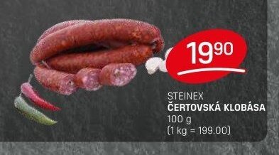 STEINEX ČERTOVSKÁ KLOBÁSA