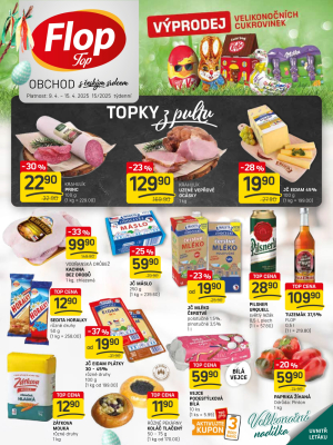 akční leták FLOP TOP 9.4.2025-15.4.2025