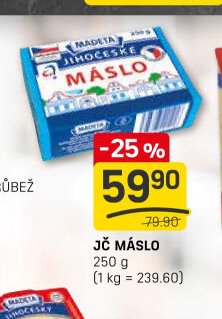 JČ MÁSLO 250 g