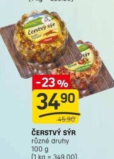 Sýr čerstvý v koření Kromilk