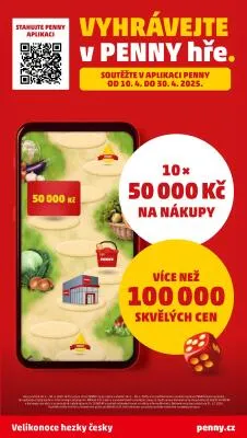 akční leták Penny Market 10.4.2025-16.4.2025