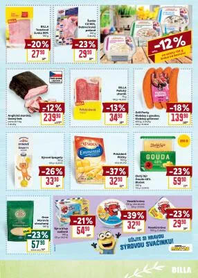 akční leták BILLA 9.4.2025-15.4.2025