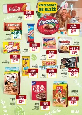 akční leták BILLA 9.4.2025-15.4.2025