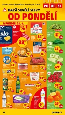 akční leták Penny Market 10.4.2025-16.4.2025