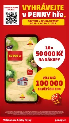 akční leták Penny Market 10.4.2025-16.4.2025