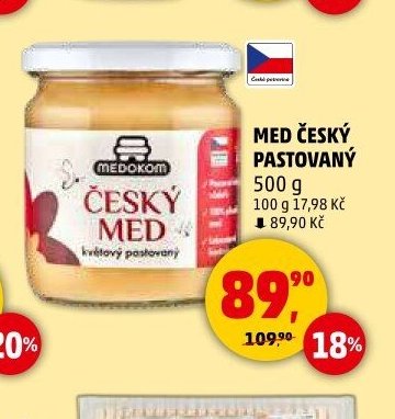 Med český pastovaný Medokom