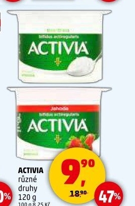 Bílý jogurt Activia Danone