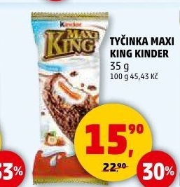 Dezert Maxi King Kinder