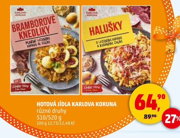 Hotová jídla Karlova Koruna