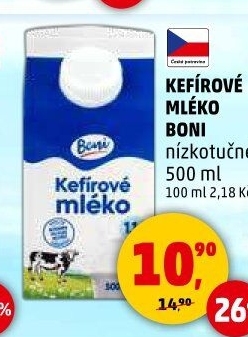 Kefírové mléko Boni
