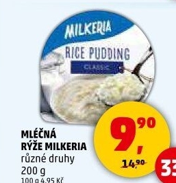 Mléčná rýže Milkeria