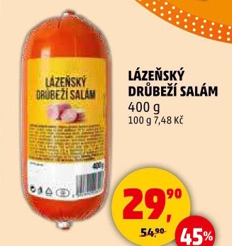 Salám drůbeží lázeňský