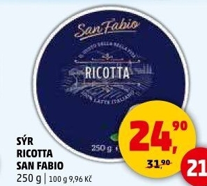 Sýr Ricotta San Fabio