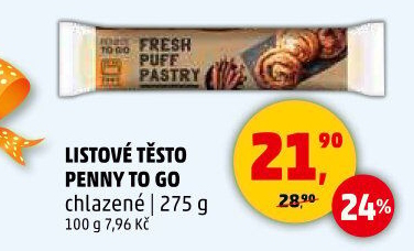 Těsto listové Penny To Go