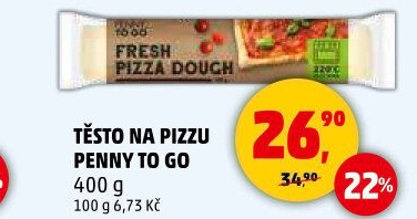 Těsto na pizzu Penny To Go