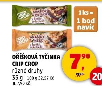 Tyčinka oříšková Crip Crop
