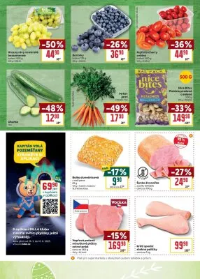 akční leták BILLA 9.4.2025-15.4.2025