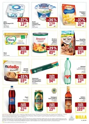 akční leták BILLA 9.4.2025-15.4.2025