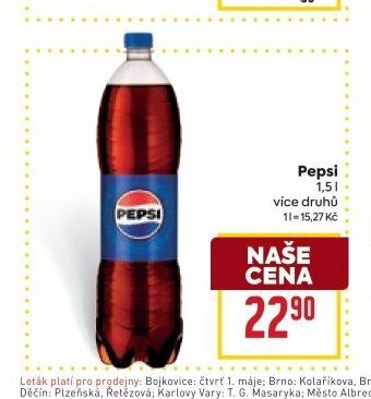 Pepsi 1,5 l