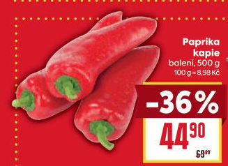 Paprika červená kapie