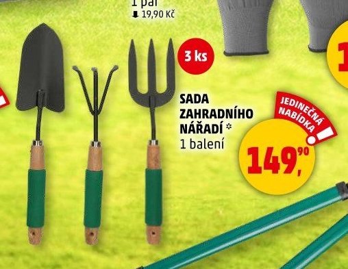 Sada zahradního nářadí
