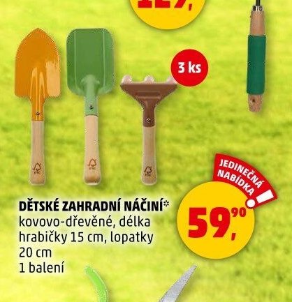 Dětské zahradní náčiní