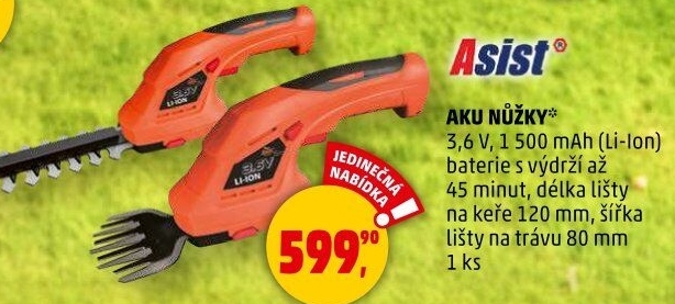 Aku nůžky Asist