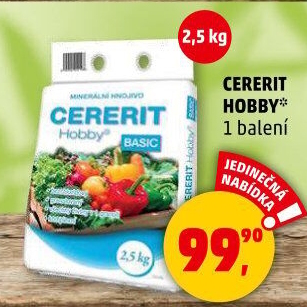 Hnojivo Cererit Hobby Basic Agro