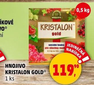 Hnojivo Kristalon Gold