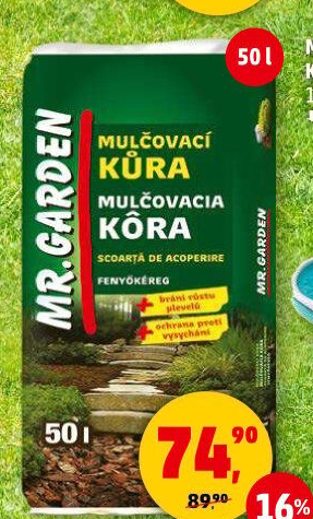 Mulčovací kůra Mr. Garden Agro