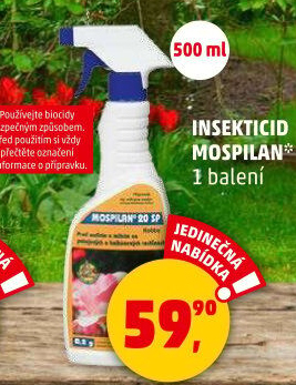 Přípravek insekticid sprej Mospilan 20 SP AgroBio