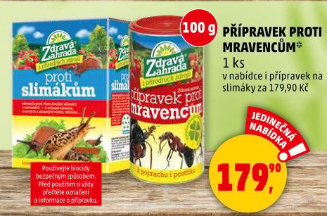 Přípravek na mravence Zdravá zahrada