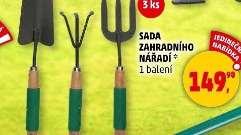 Sada zahradního nářadí