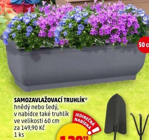 Samozavlažovací truhlík