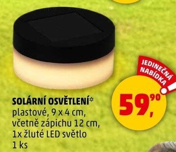 Solární osvětlení