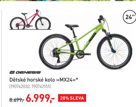 Dětské horské kolo MX Genesis
