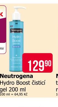 Neutrogena Hydro Boost čisticí gel 200 ml