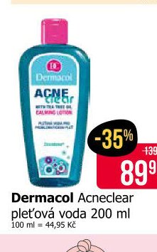 Dermacol Acneclear pleťová voda 200 ml